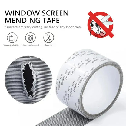 Window Screen Repair Tape Self Adhesive Mesh anti Insect