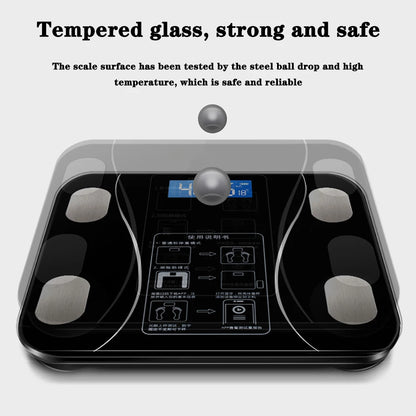 Body Fat Scale Smart Wireless Digital Bathroom Scale Bluetooth App