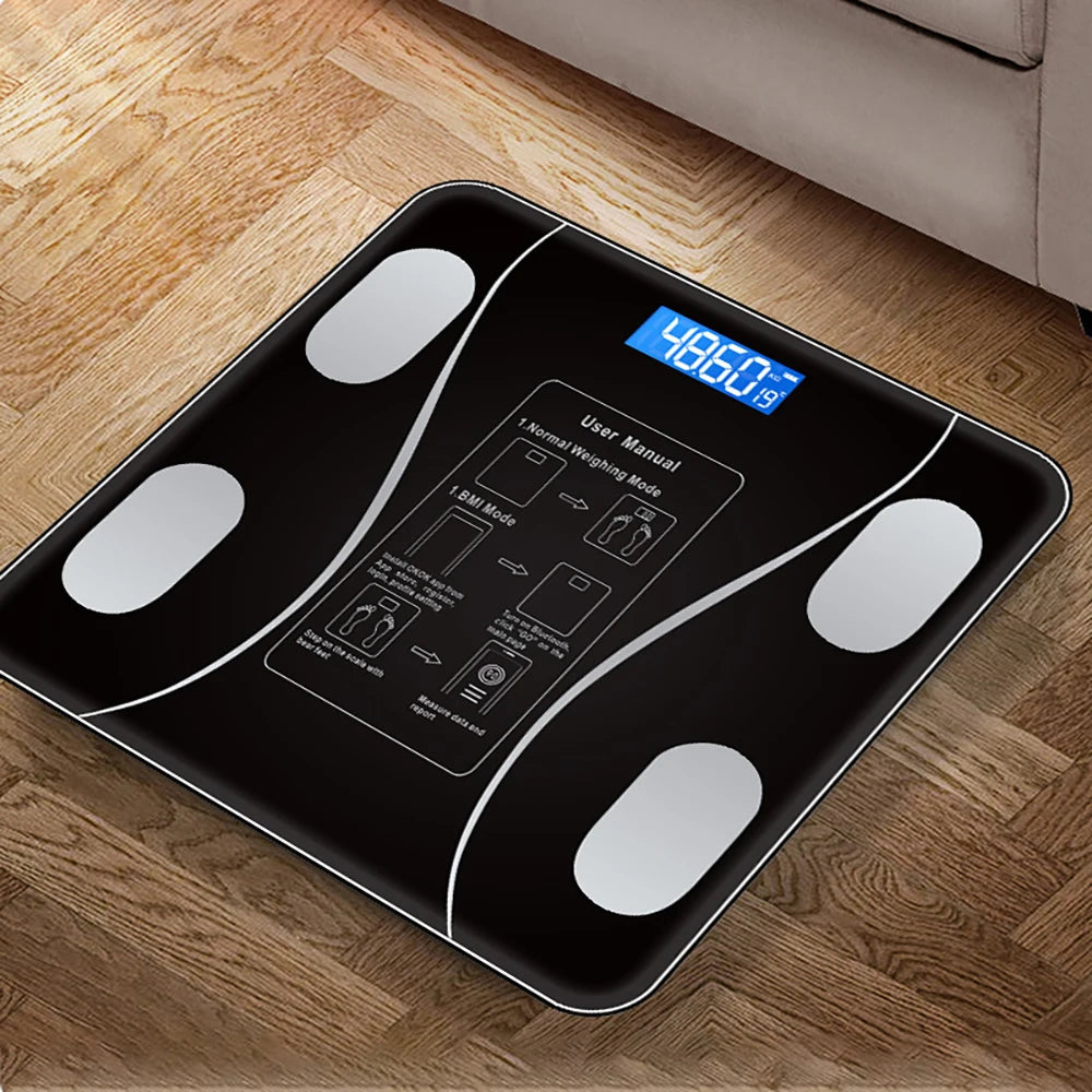 Body Fat Scale Smart Wireless Digital Bathroom Scale Bluetooth App