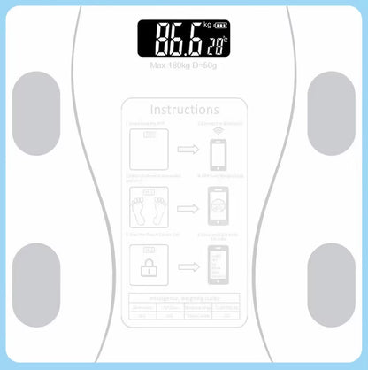 Body Fat Scale Smart Wireless Digital Bathroom Scale Bluetooth App