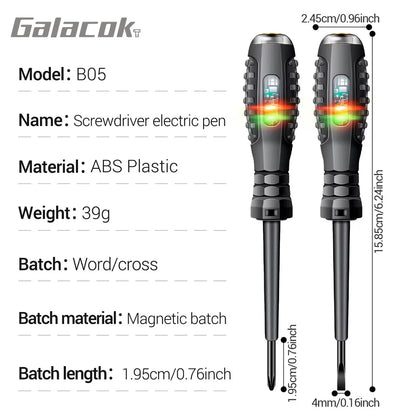 Multifunctional Electrician Test Screwdriver Non-Contact Voltage Tester