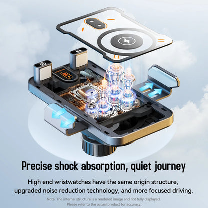 Car Magnetic Wireless Charger Dashboard Stand Fast Charging