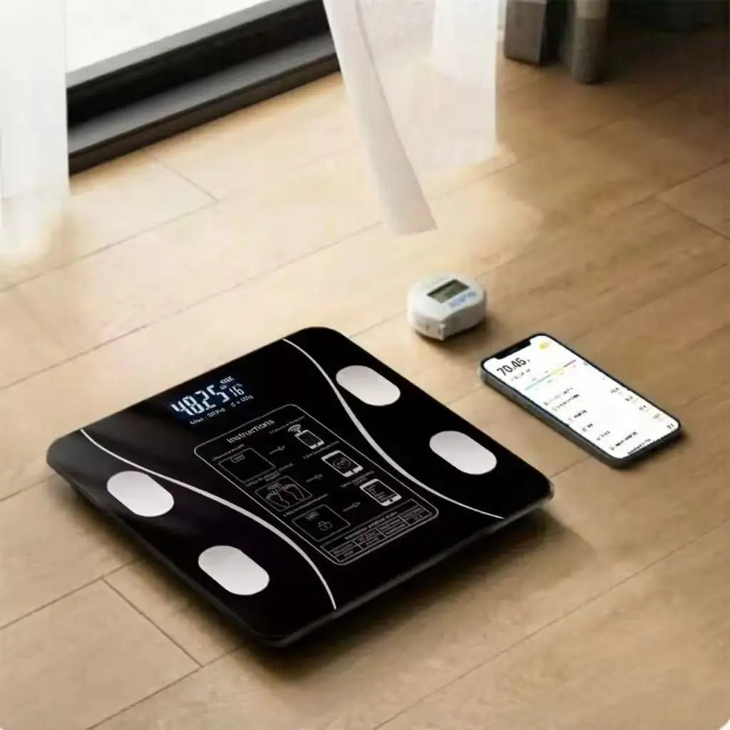 Body Fat Scale Smart Wireless Digital Bathroom Scale Bluetooth App