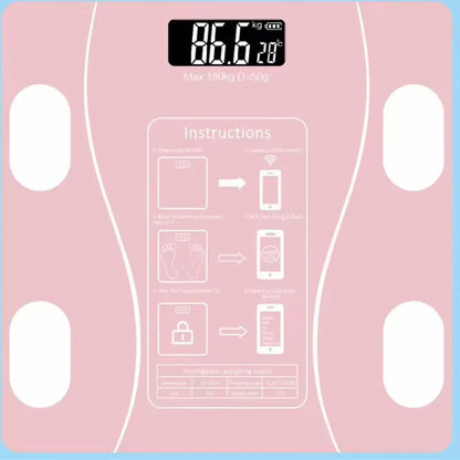 Body Fat Scale Smart Wireless Digital Bathroom Scale Bluetooth App